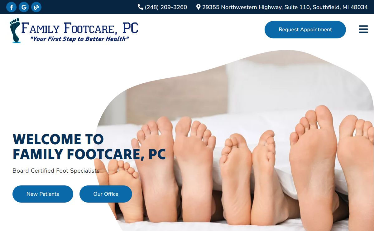 Heel Pain Treatment & Foot Care in Southfield MI | Southfield Podiatrist