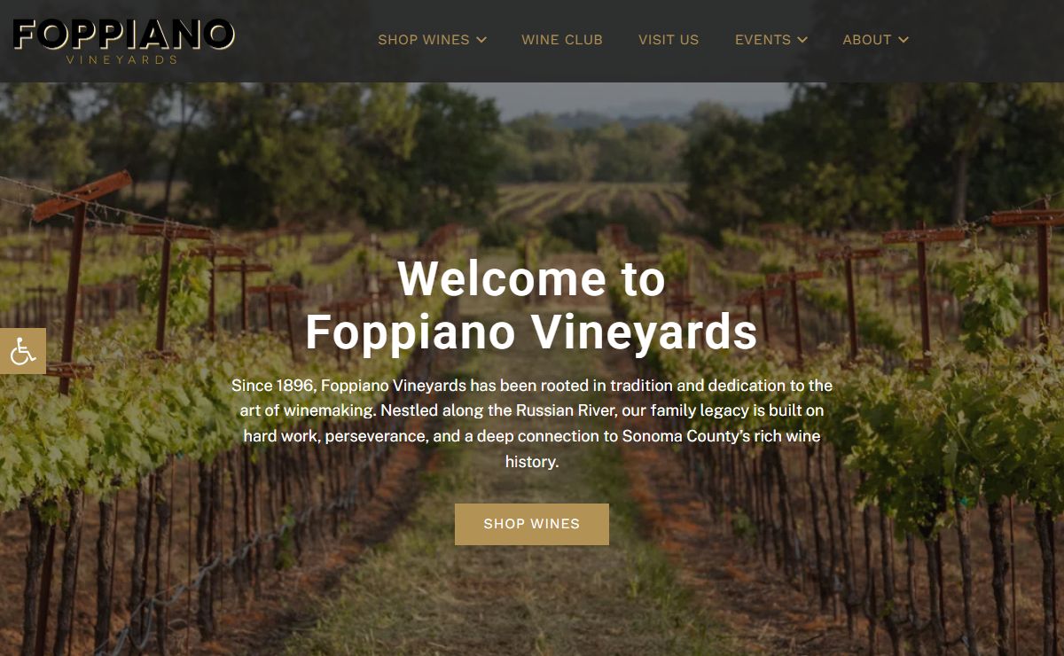 Foppiano Vineyards | Healdsburg Family Winery - Established in 1896