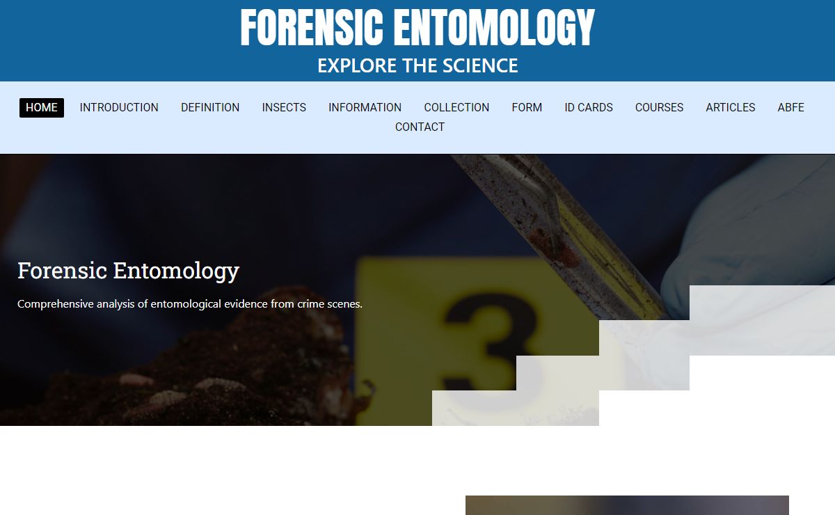 Forensic Entomology – Explore The Science