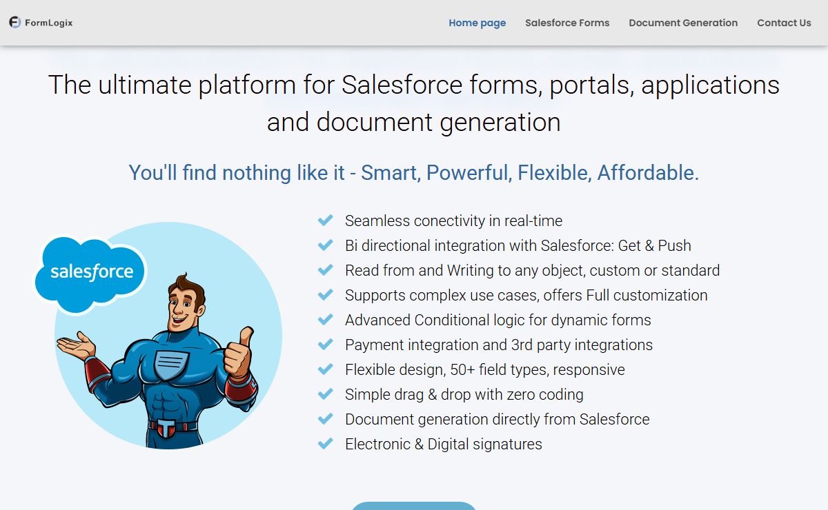 Salesforce forms && Salesforce document generation - no code platform- esignatures- document generation - leads conenctor to facebook and more FormTitan