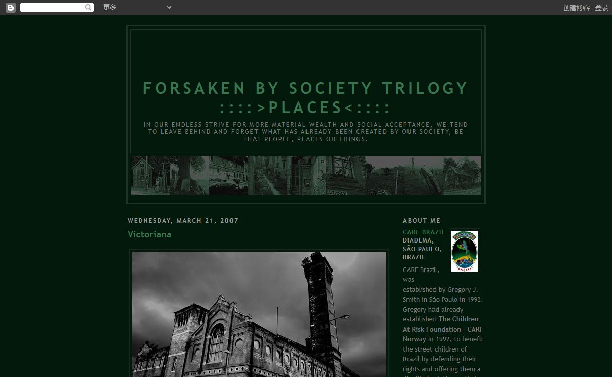 Forsaken By Society Trilogy - PLACES