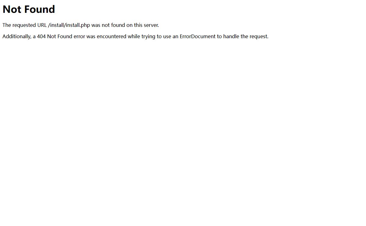 404 Not Found