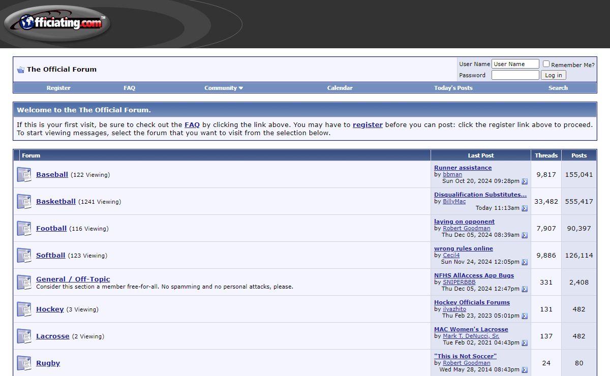 The Official Forum