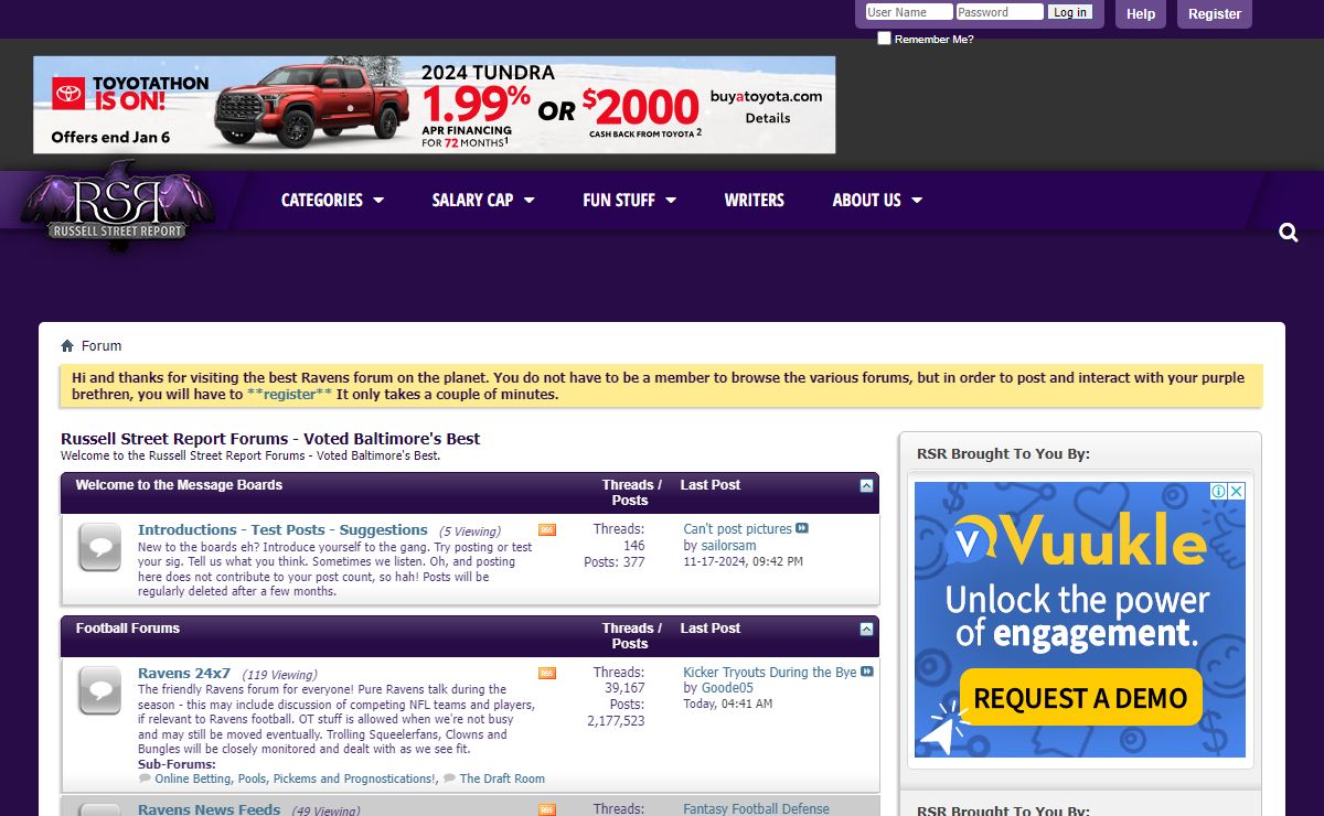 Russell Street Report Forums - Voted Baltimore's Best