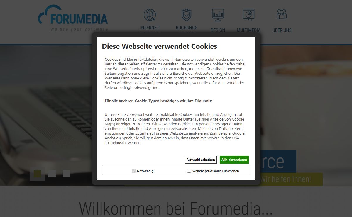 Internet- und Mediendienstleistungen - Forumedia.net