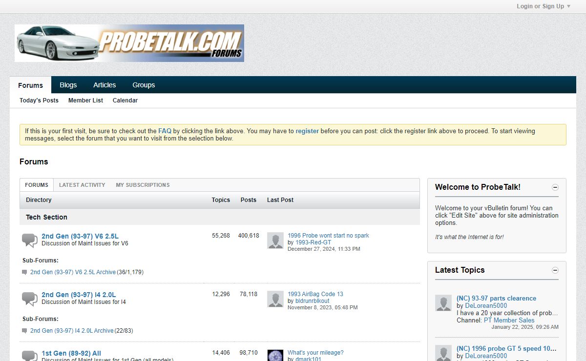 Forums - ProbeTalk.com Forums