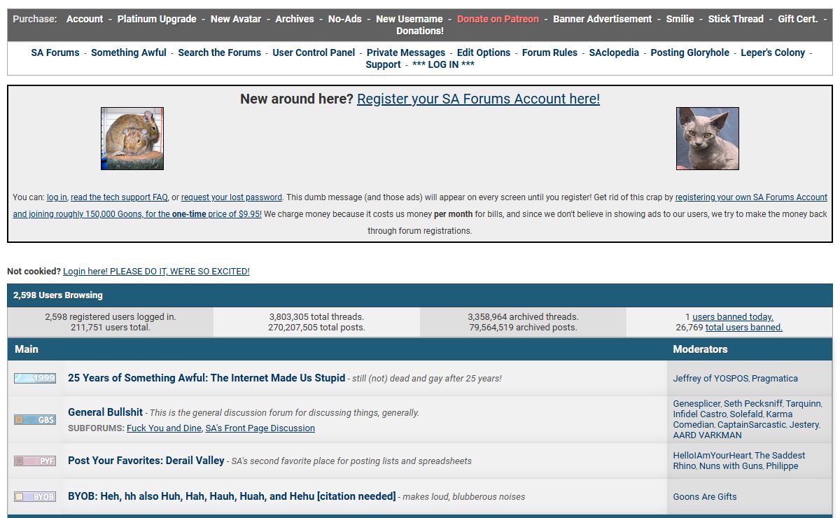 The Something Awful Forums