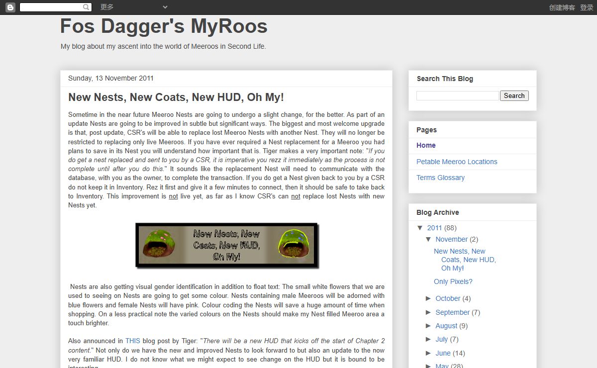 Fos Dagger's MyRoos