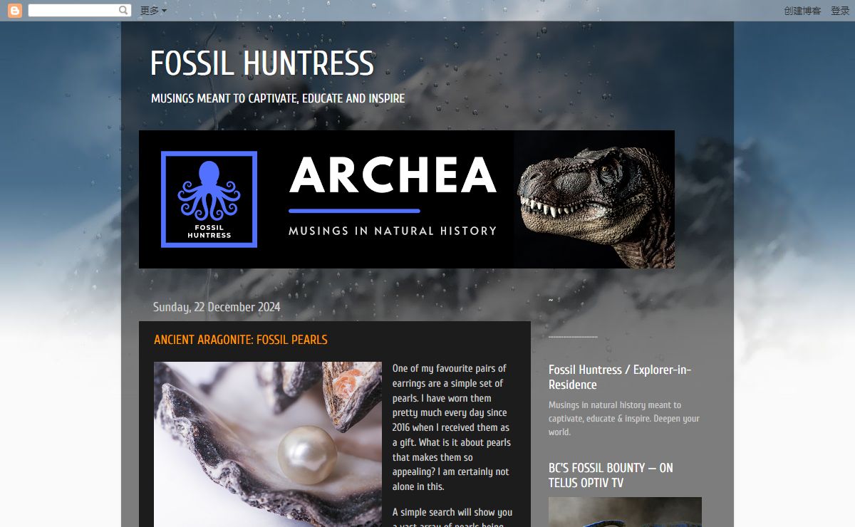 FOSSIL HUNTRESS