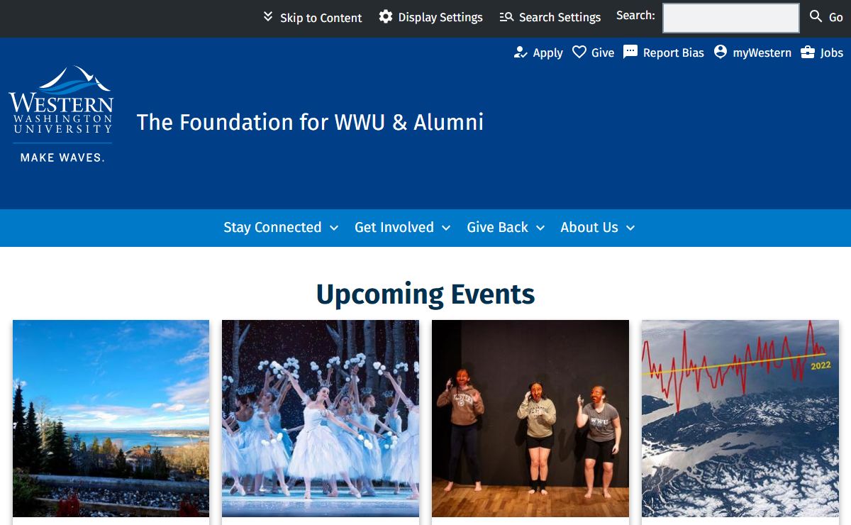 Home | The Foundation for WWU & Alumni | Western Washington University