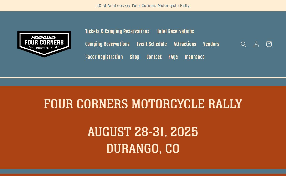Four Corners Motorcycle Rally – FOUR CORNERS MOTORCYCLE RALLY
