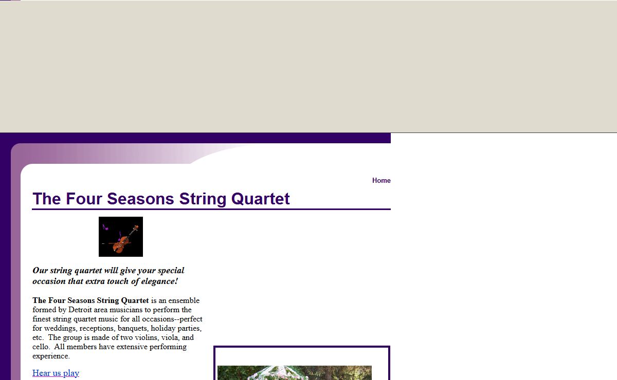 The Four Seasons String Quartet