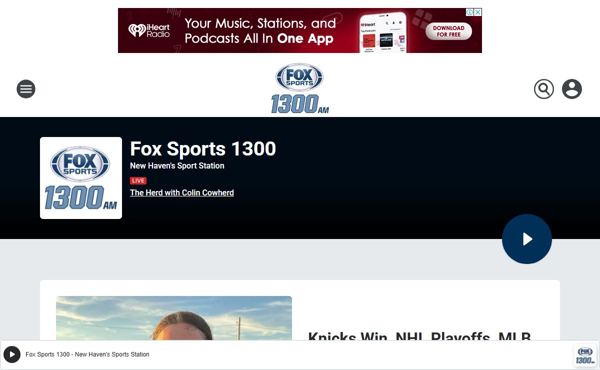 Fox Sports 1300 - New Haven's Sport Station