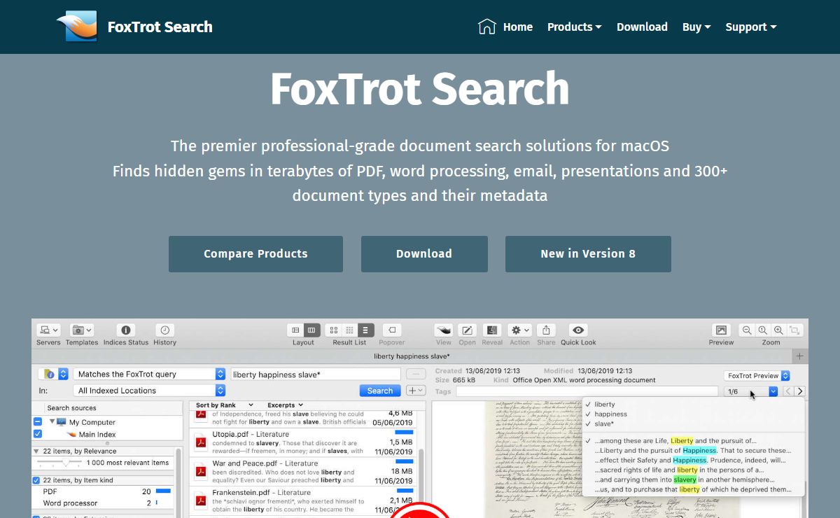 FoxTrot Search