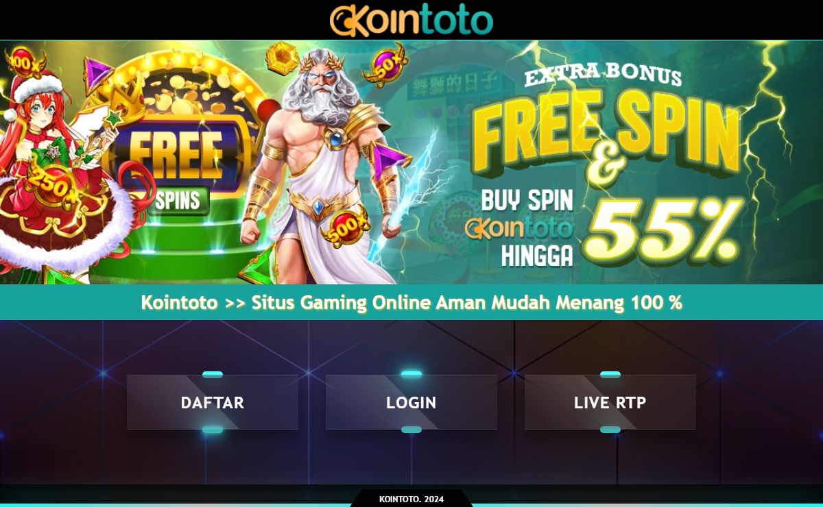 Kointoto >> Situs Gaming Online Aman Mudah Menang 100 %