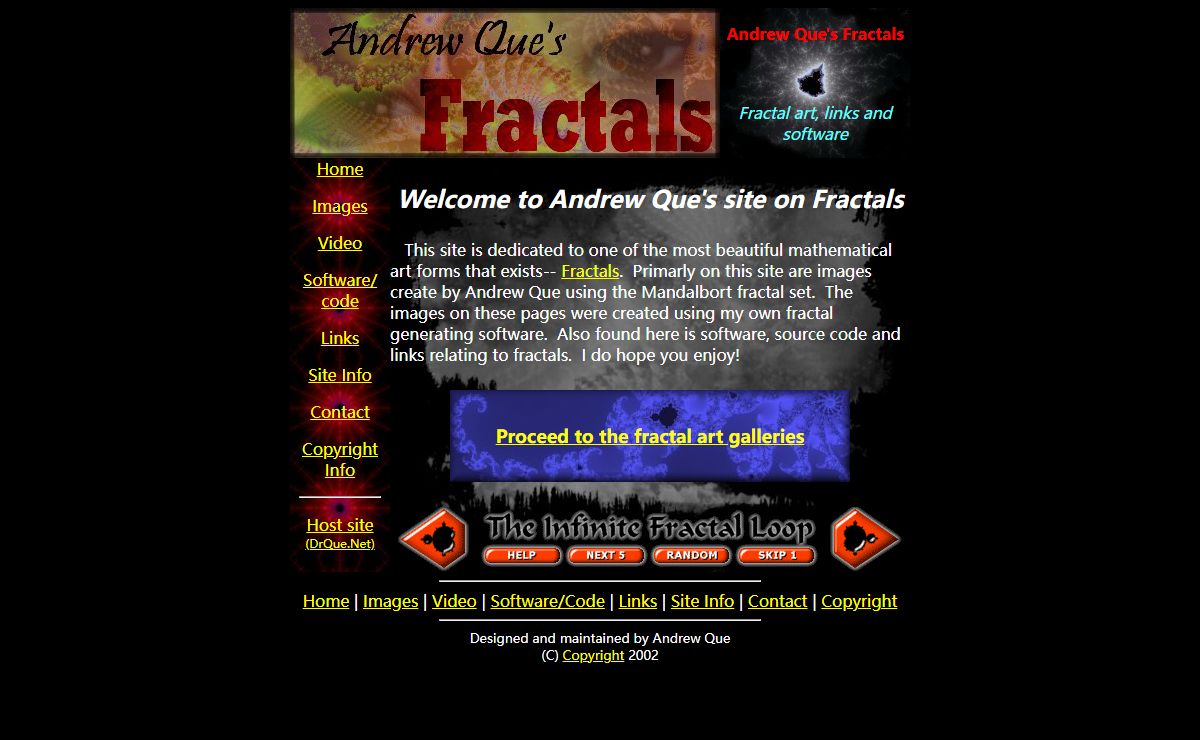 Andrew Que's Fractals
