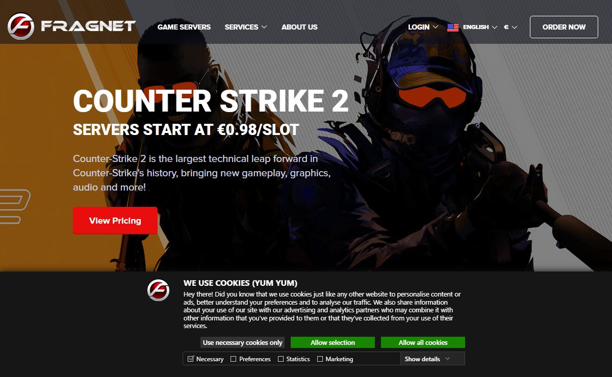 Premium Server Hosting | Built for Gamers