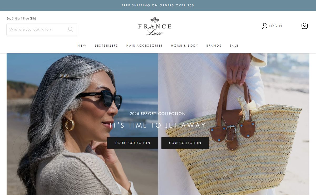 French Fashion & Hair Accessories | France Luxe