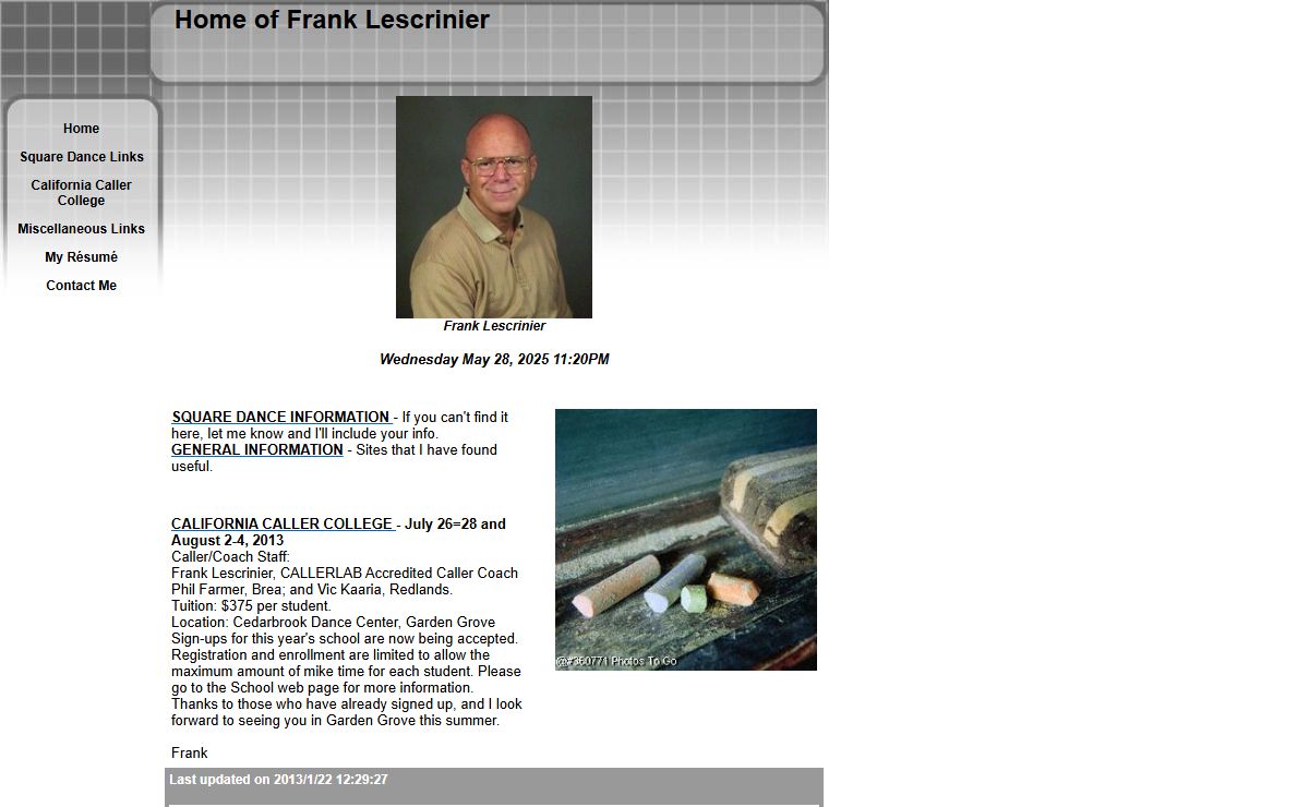 Home of Frank Lescrinier