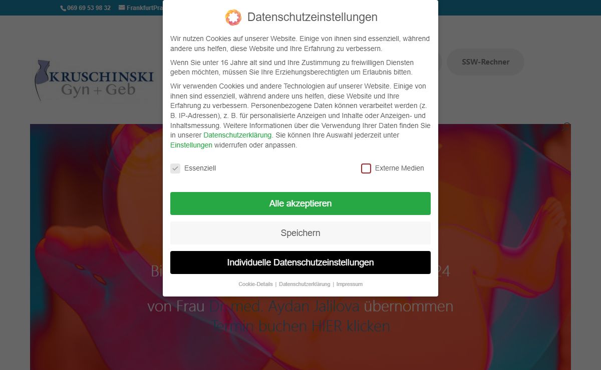 Praxis für Gynäkologie und Geburtshilfe Frankfurt