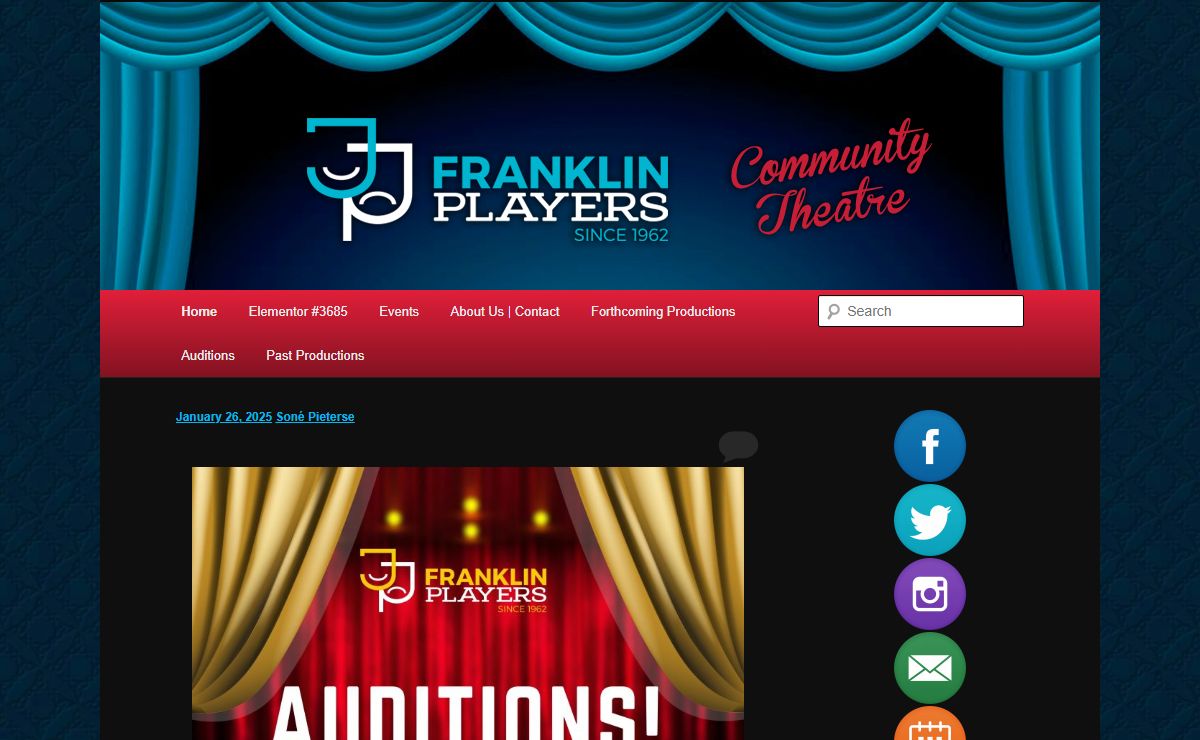 Franklin Players | South African Community Theatre since 1962