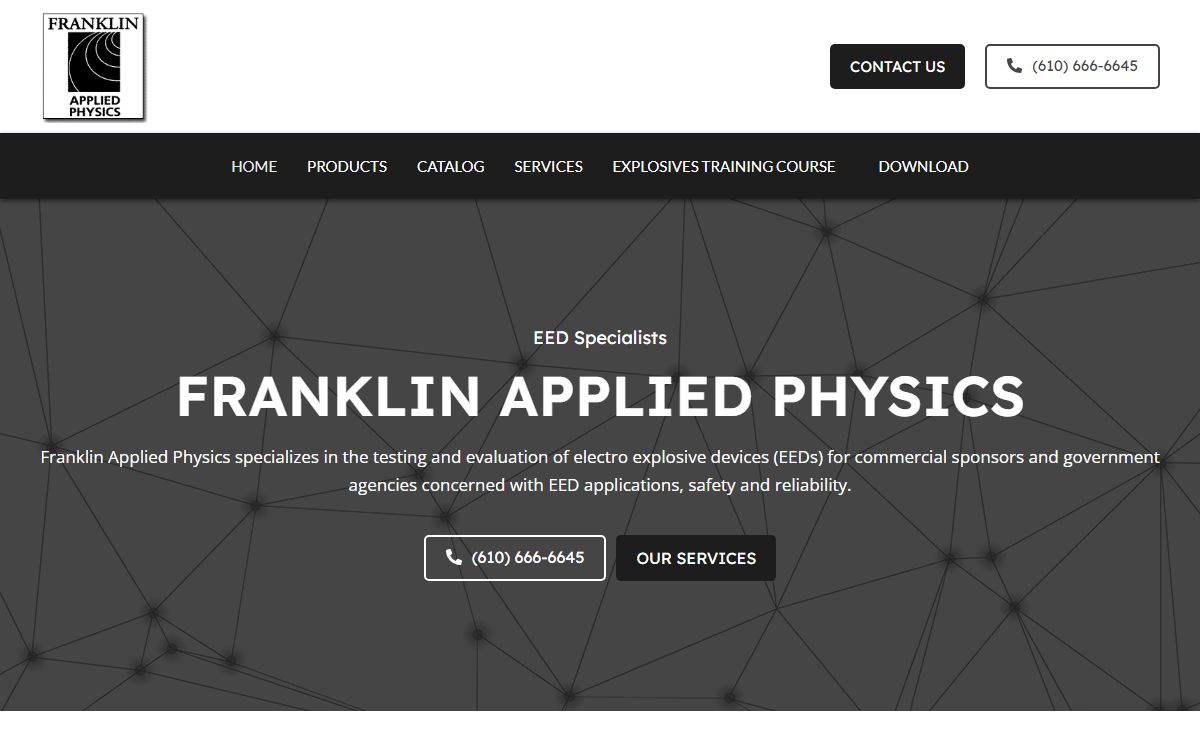 Franklin Applied Physics | Testing | Evaluation | Training