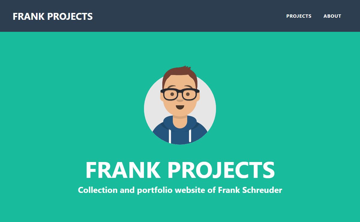 Frank Projects - Collection and portfolio website of Frank Schreuder