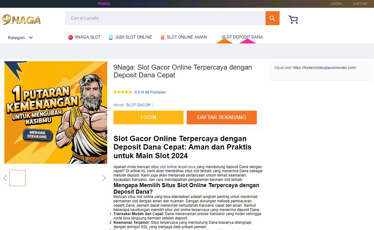9Naga: Slot Gacor Online Terpercaya dengan Deposit Dana Cepat