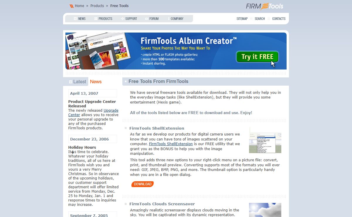 Free Tools from FirmTools