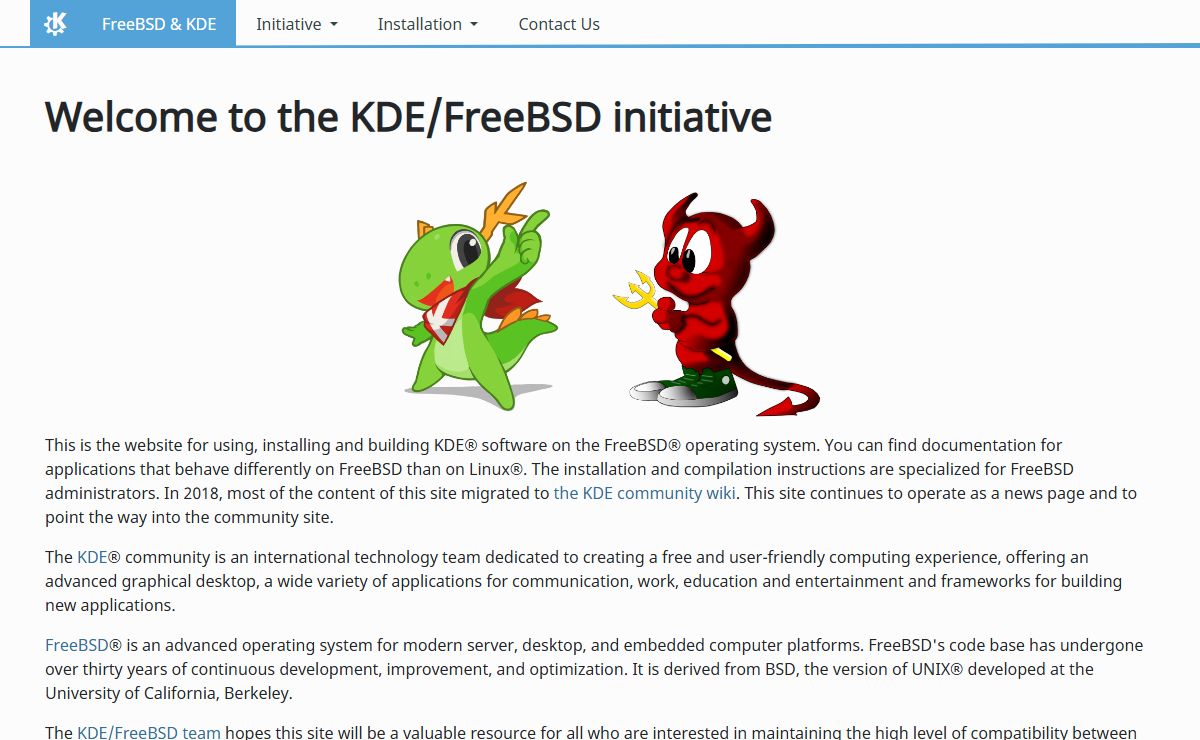 Welcome to the KDE/FreeBSD initiative | FreeBSD & KDE