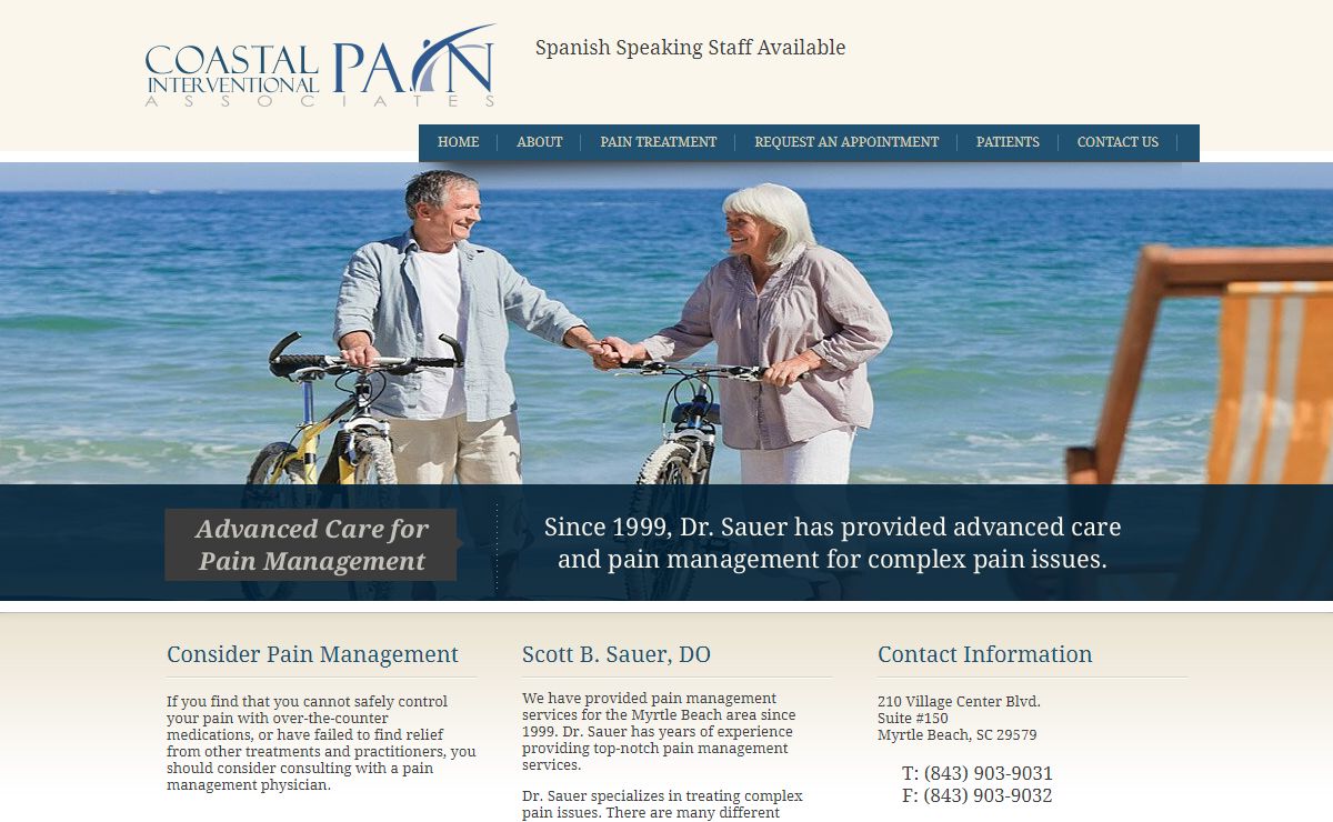 Coastal Interventional Pain Associates | Dr. Scott Sauer
