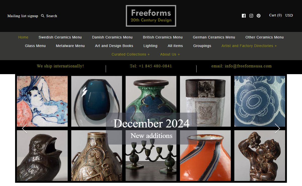 Freeforms 20th Century Design and Art