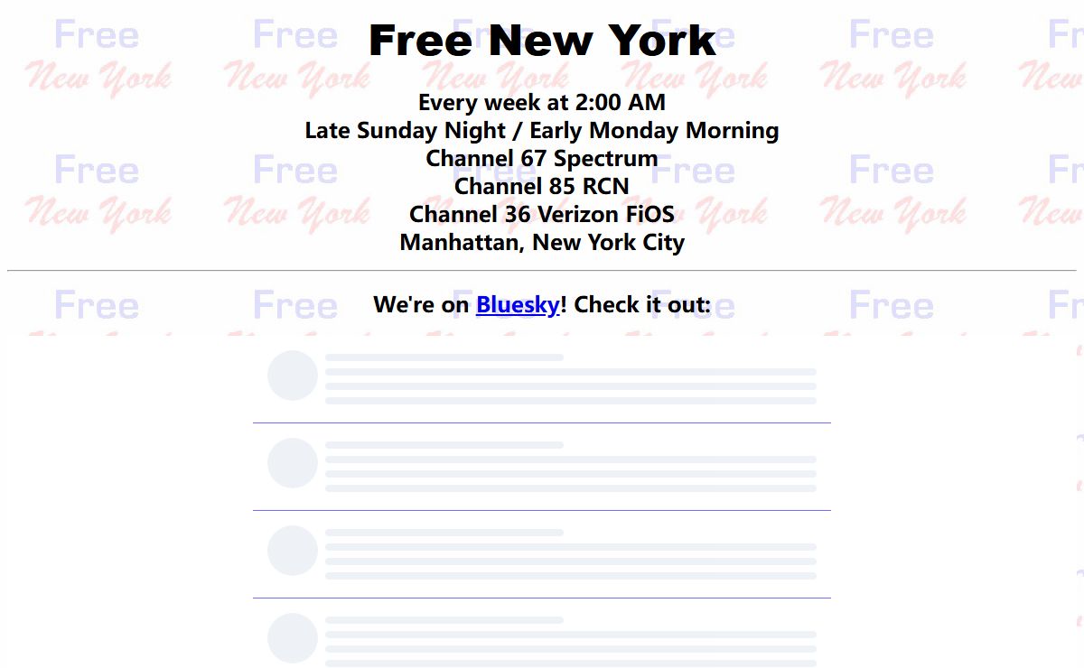 Free New York