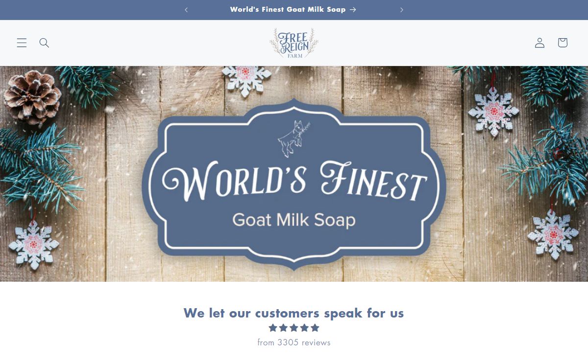 Free Reign Farm - World's Finest Goat Milk Soap