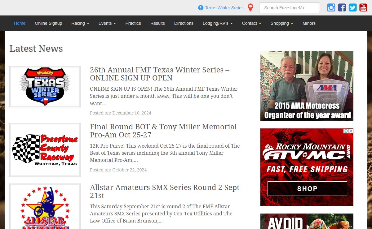 Freestone Raceway | This is Texas Motocross