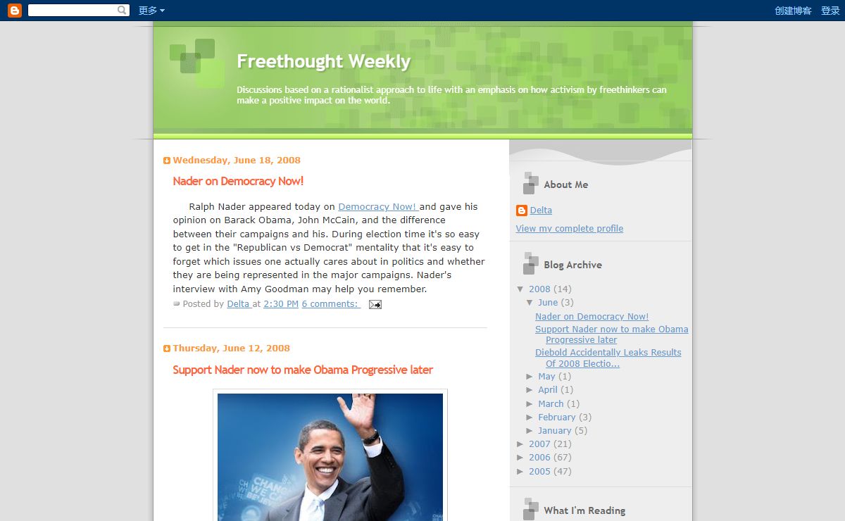 Freethought Weekly