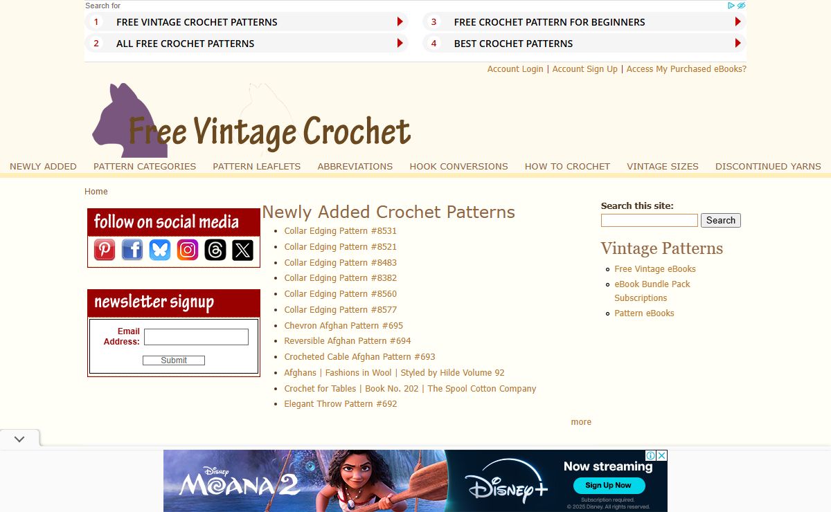 Vintage Crochet Patterns | Crochet Patterns