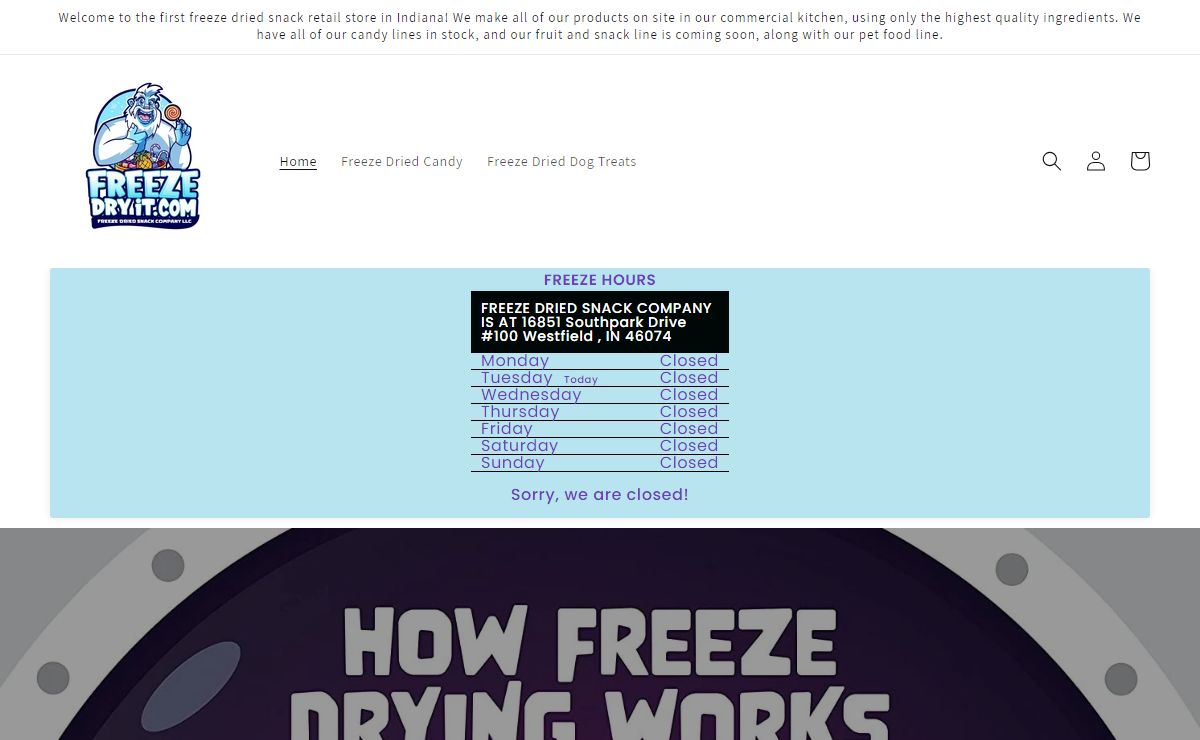 Freeze Dried Snack Company – Freeze Dried Snack Company LLC