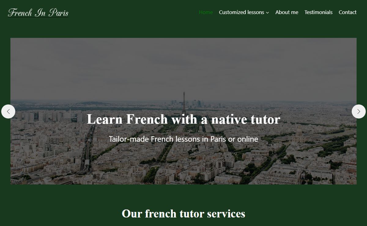 French in Paris