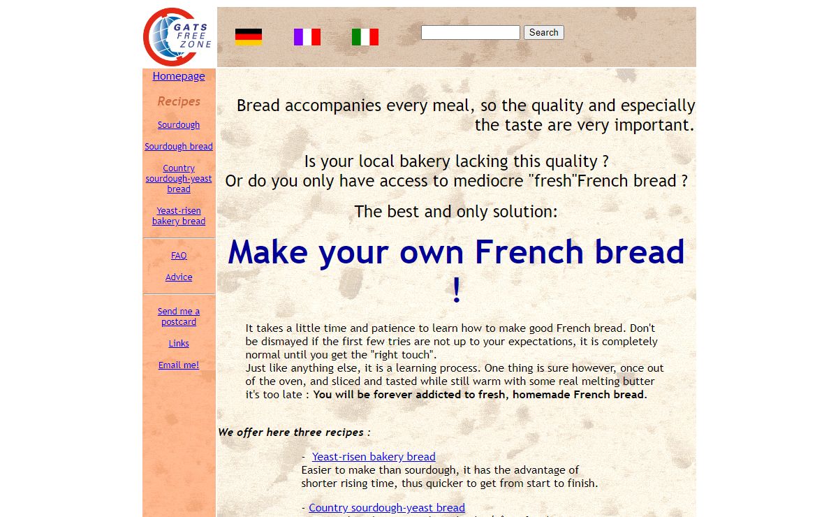 Make your own bread