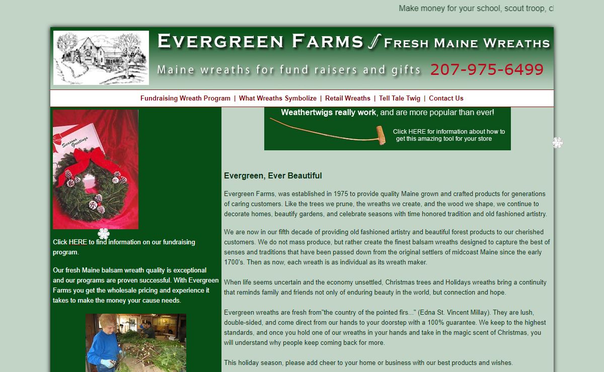 Evergreen Farms, Maine