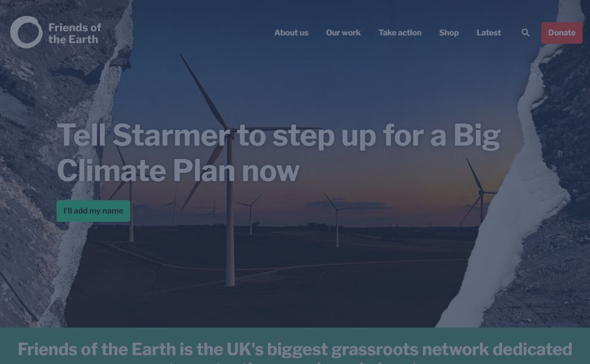 Friends of the Earth | Home