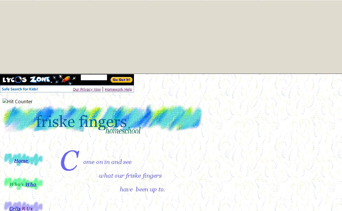 Friske Fingers Homeschool