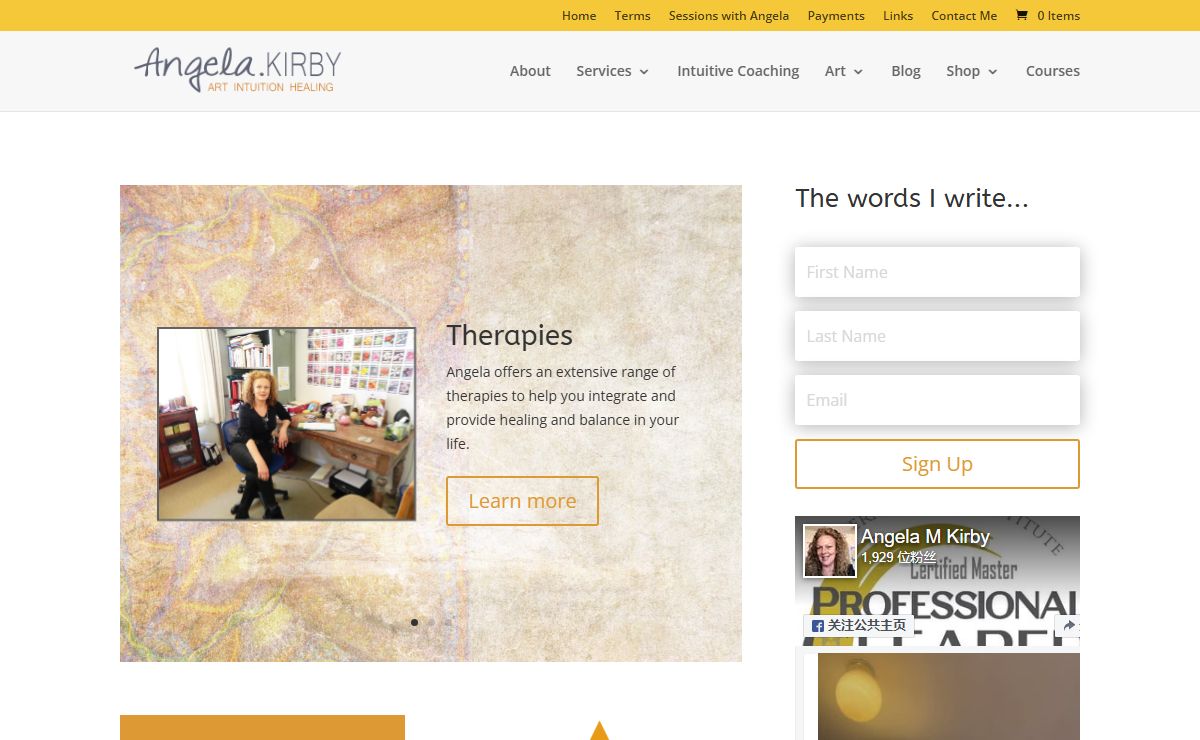 Angela Frizz Kirby | Art Intuition, Healing and Therapy