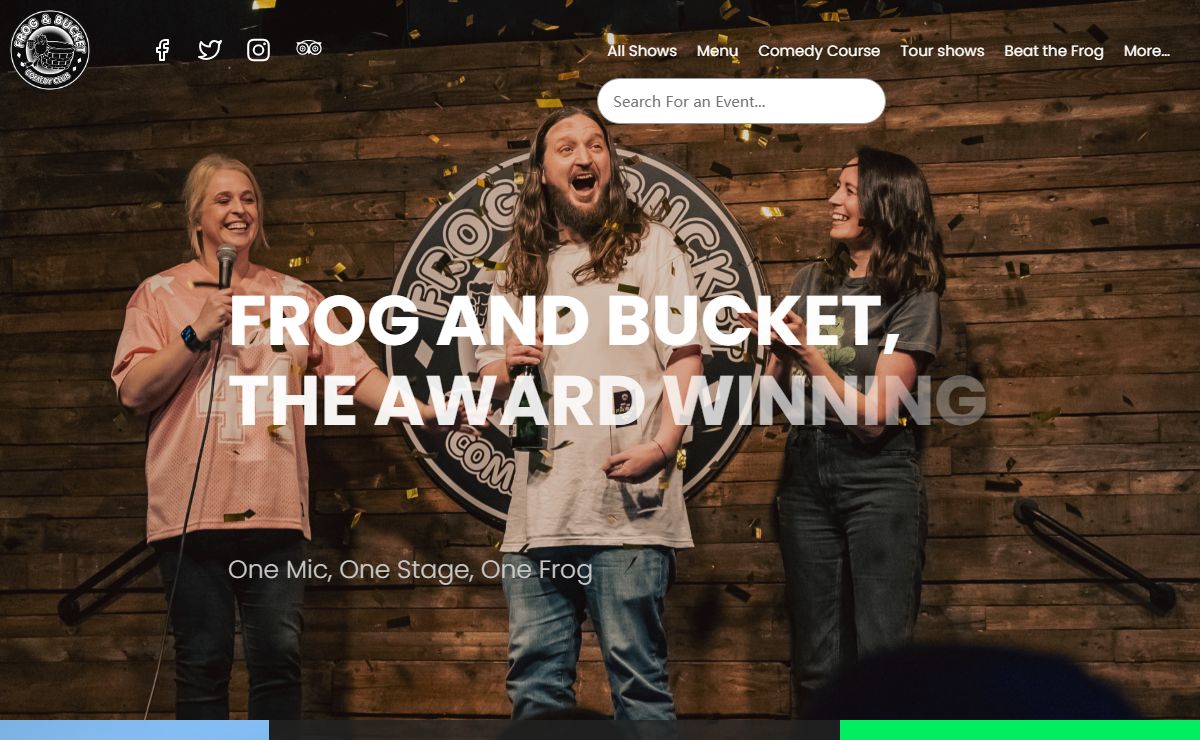 Home | Frog & Bucket Comedy Club | Manchester