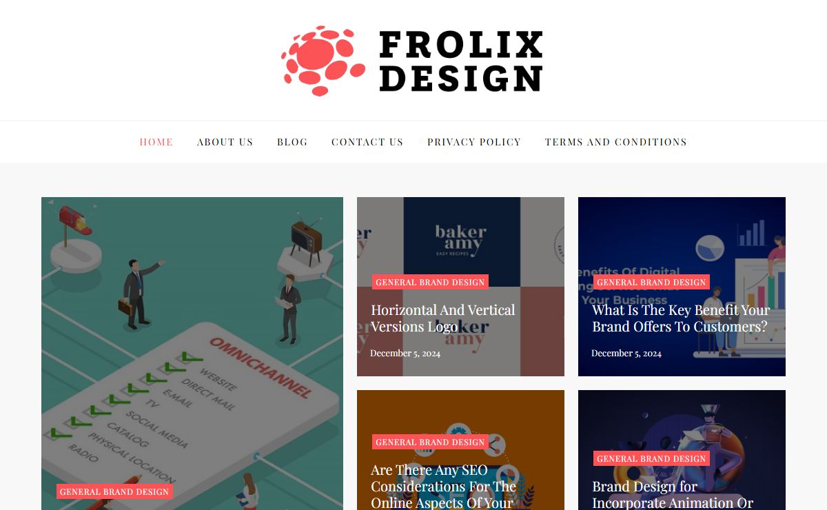 Blog - Frolix Design