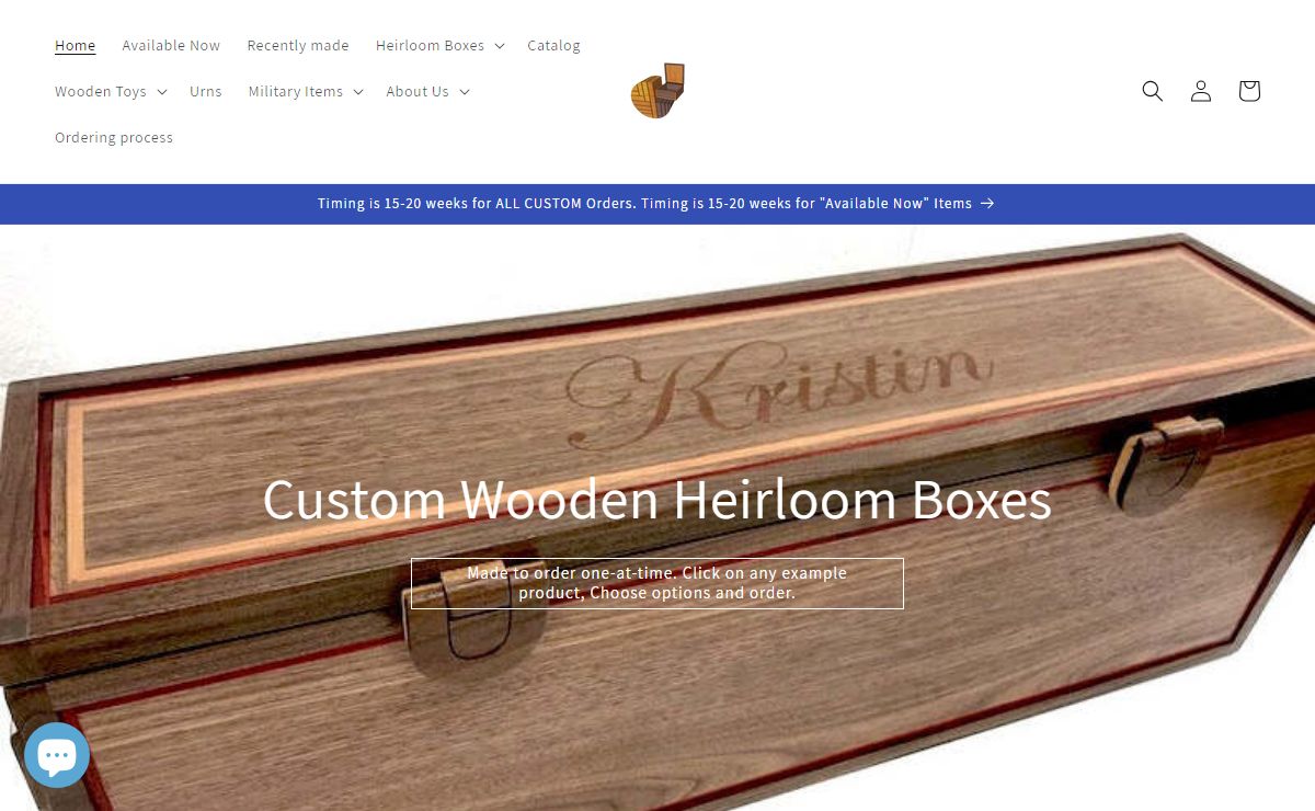 Handmade Custom Wooden Boxes and Toys – TreeToBox