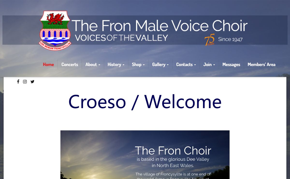 The Fron Male Voice Choir - Official Site