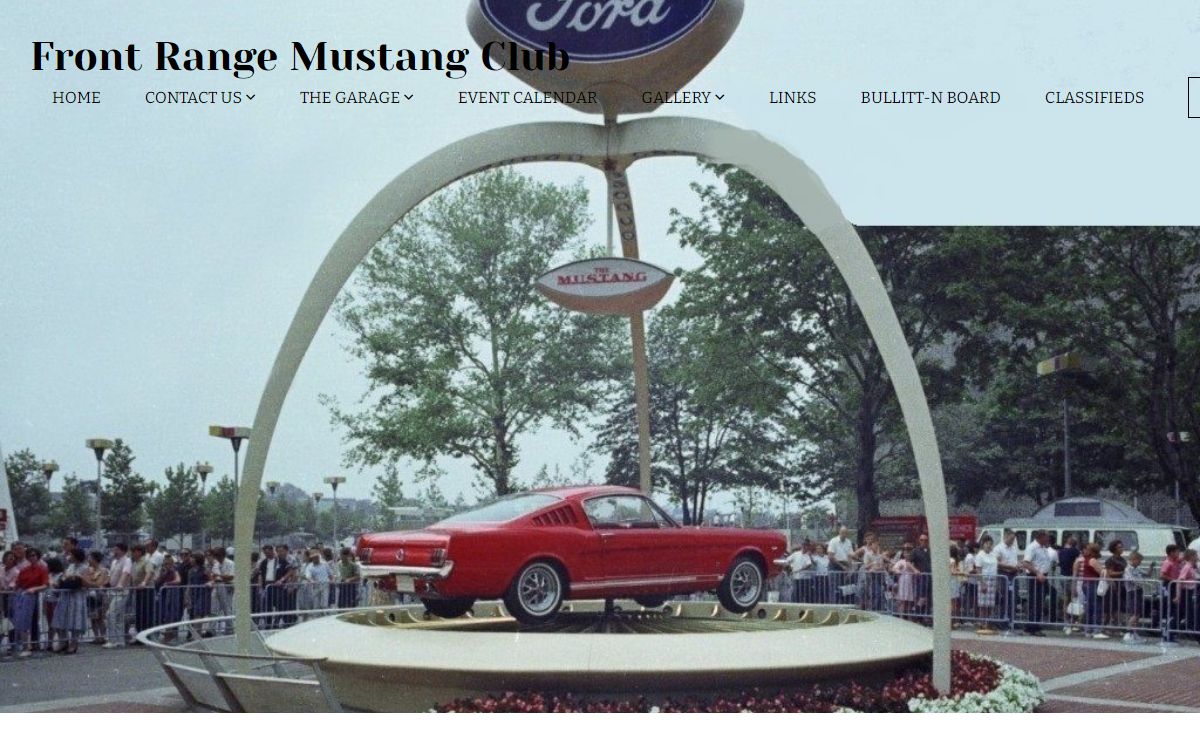 Front Range Mustang Club - Home