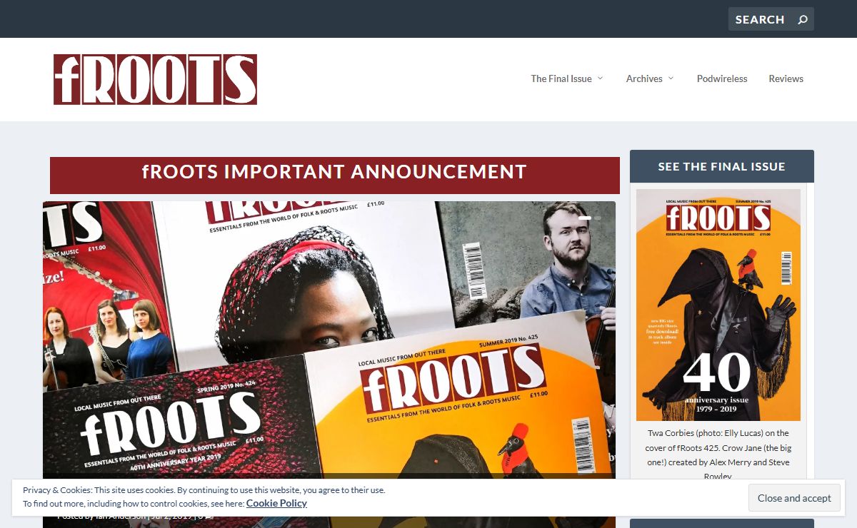 fRoots Magazine